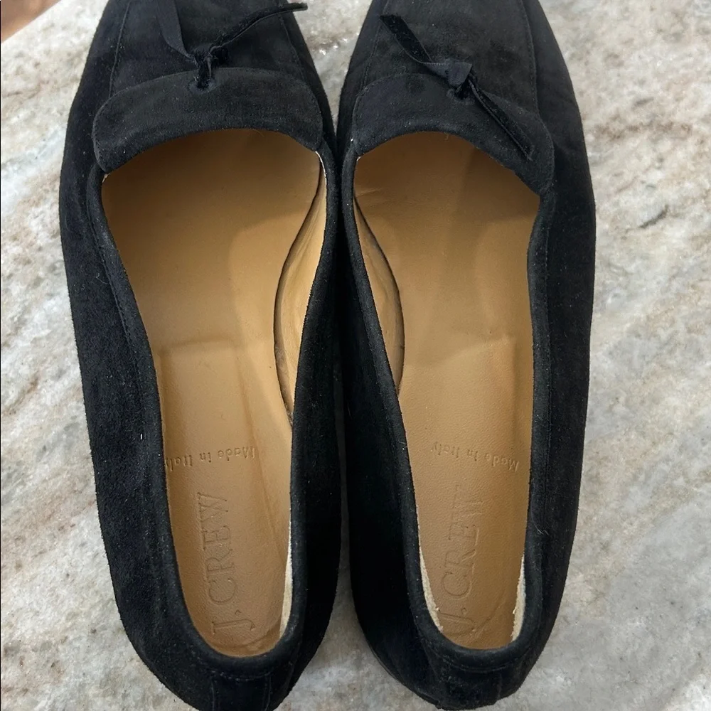 Elegant Black Suede Loafers - Picture 6 of 16